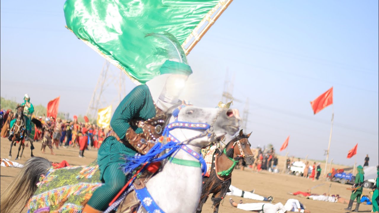 واقعة الطف الكبرى في الحمزه الشرقي ١٤٤٦هـ #المصمم_گوفي