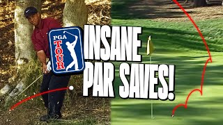 Golf's GNARLIEST Pars: The Most CHAOTIC Par Saves on the PGA TOUR