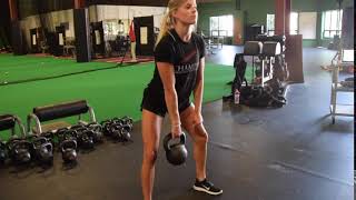 Offset KB Deadlift