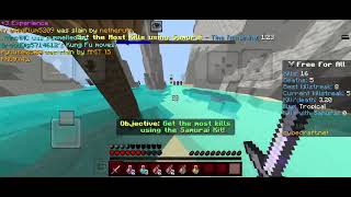 First time in cubecraft FFA :) | #minecraft #pvp #cubecraft #challenge 