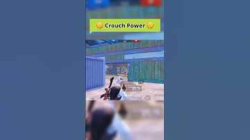 Tdm Tutorial | Crouch power | #shorts #tdm #bgmi #youtubeshorts