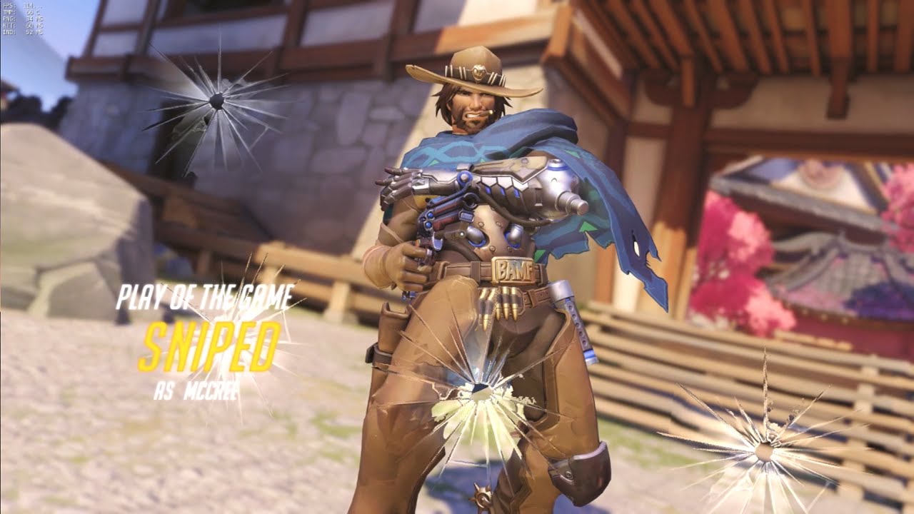 Overwatch Gameplay Mccree