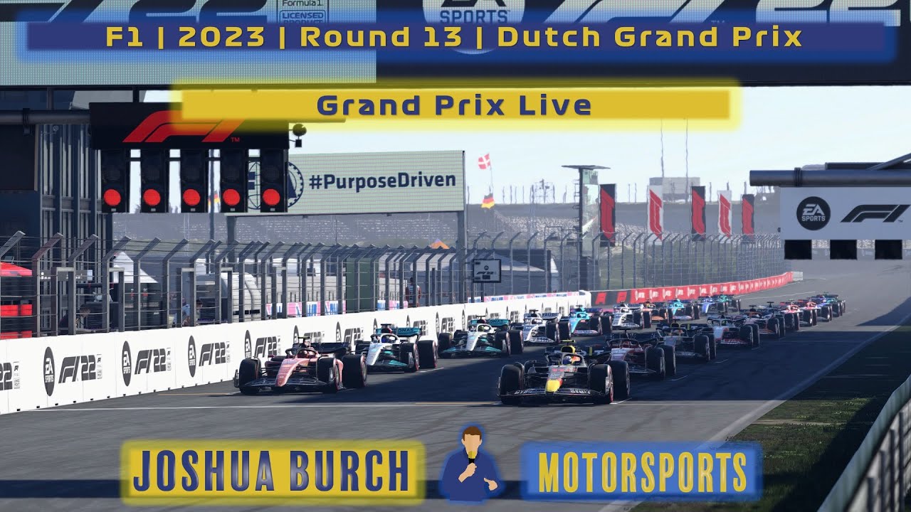 🔴 F1 2023 Round 13 #DutchGP Grand Prix Watch-Along