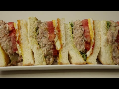 정-말 맛있는 참치 샌드위치 만들기 Tuna sandwich 