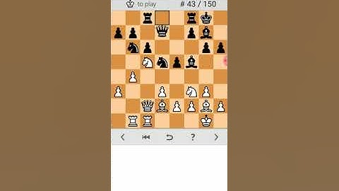 chess puzzle (easy level 41 to 45)