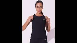 Cult.sport Solid Racerback Tank Top