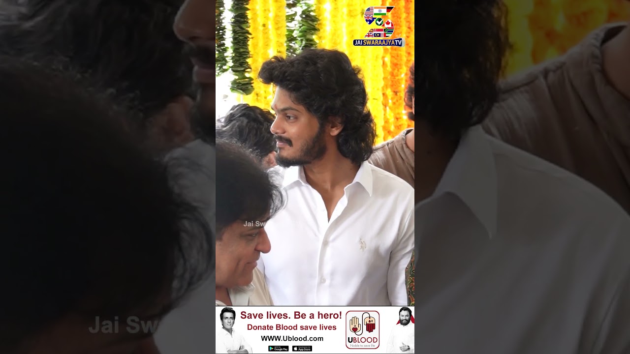 Lafoot Gang Movie Event: Akash Puri Special Appearance | Celebrity News | JAI SWARAAJYA TV