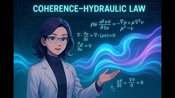 The Coherence–Hydraulic Law — Gravity, Identity, and Fluid Stability Explained