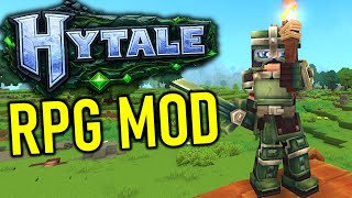 CHECKING OUT THE HYTALE RPG LEVELING MOD! This Hytale Rpg Leveling Mod Is Pretty Cool