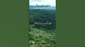 سورة الملك آيه [21،18].