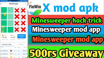 Fiewin X mod apk | Fiewin mod apk | Fiewin hack trick | Minesweeper X mod | Fiewin winning trick |
