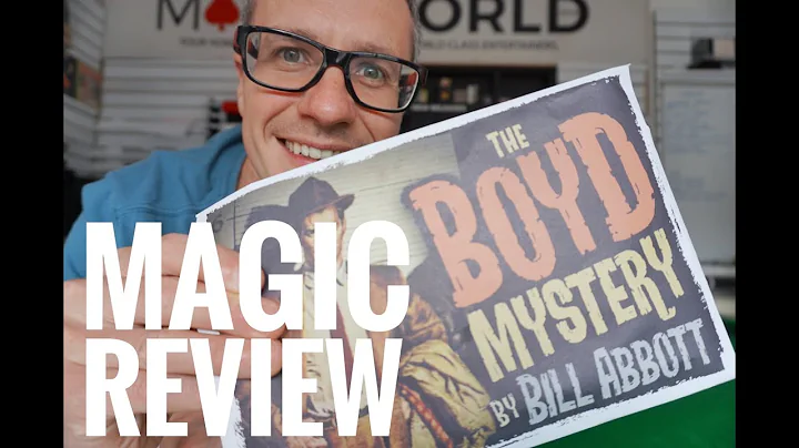 MAGIC REVIEW // THE BOYD MYSTERY BY BILL ABBOTT //...