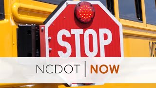 NCDOT Now: Aug. 15 - School Bus Safety; Storm Season; DMV Saturday Hours; Triangle Express Way