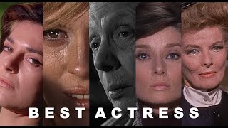 An Oscar for Katharine Hepburn over Faye Dunaway, Anne Bancroft, Audrey Hepburn and Edith Evans