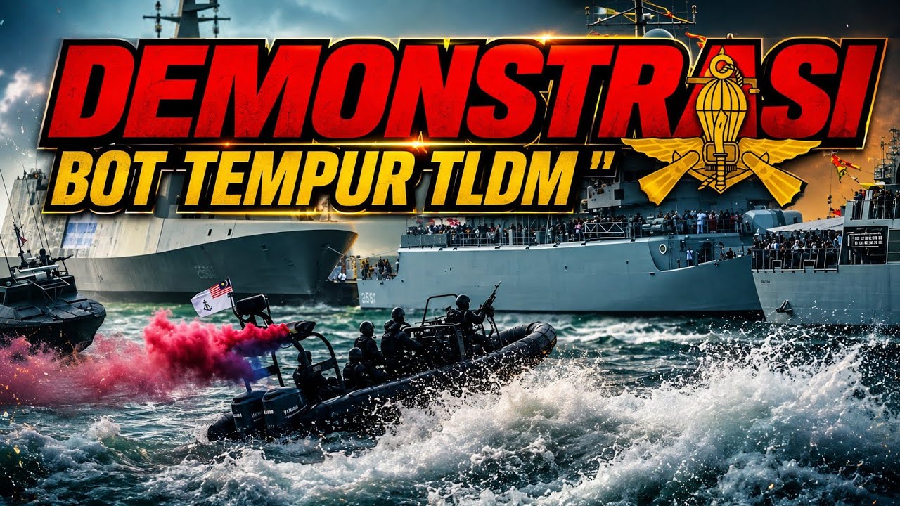 Bot Rirc Paskal DEMONSTRASI BOT TEMPUR TLDM | HARI TERBUKA ARMADA 2026 #tldm #paskal ...