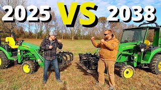 John Deere Tractor Comparison: 2025R V 2038R