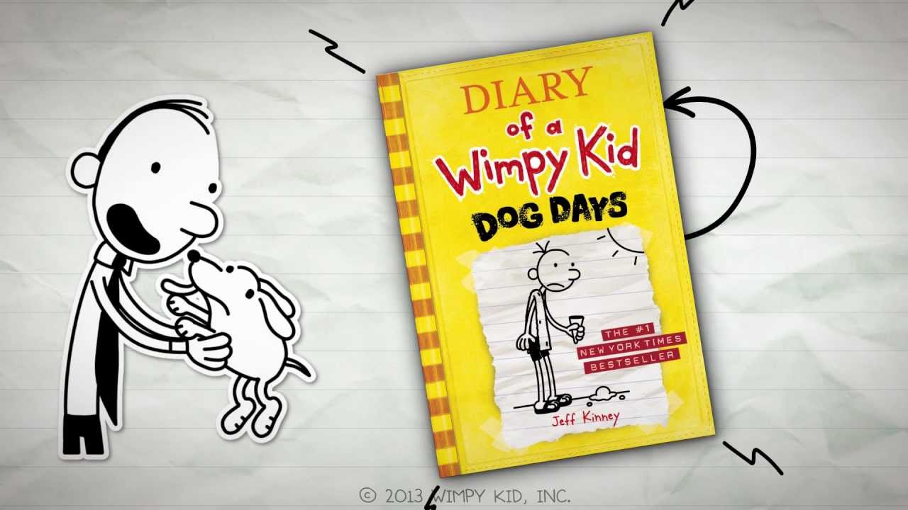 Diary Of A Wimpy Kid Dog Days Book Cover