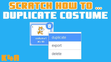 Scratch How To - Duplicate Costume