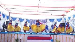 Desan m Desh h Bharat .. Bharat m Haryana  song performed by students of  JBS school makrana