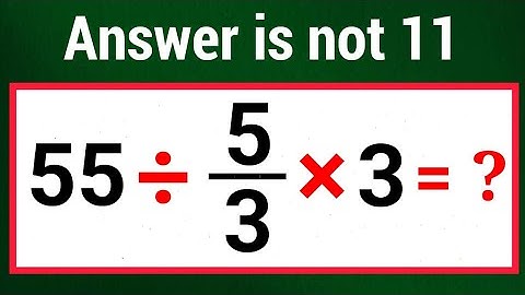 Can you solve this Tricky Math Questions | PEDMAS Rules 