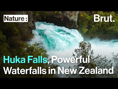 Huka Falls, Super Powerful Waterfalls in New Zealand