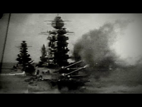 戦艦大和、長門等 砲撃の嵐 米空母側の反撃 神風特攻隊も レイテ沖海戦 YouTube