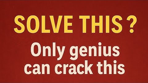 LIVE;NOW:The Most Mind Blowing Puzzle Challenge #IQChallengr #Viral #Viralpuzzle #fyp