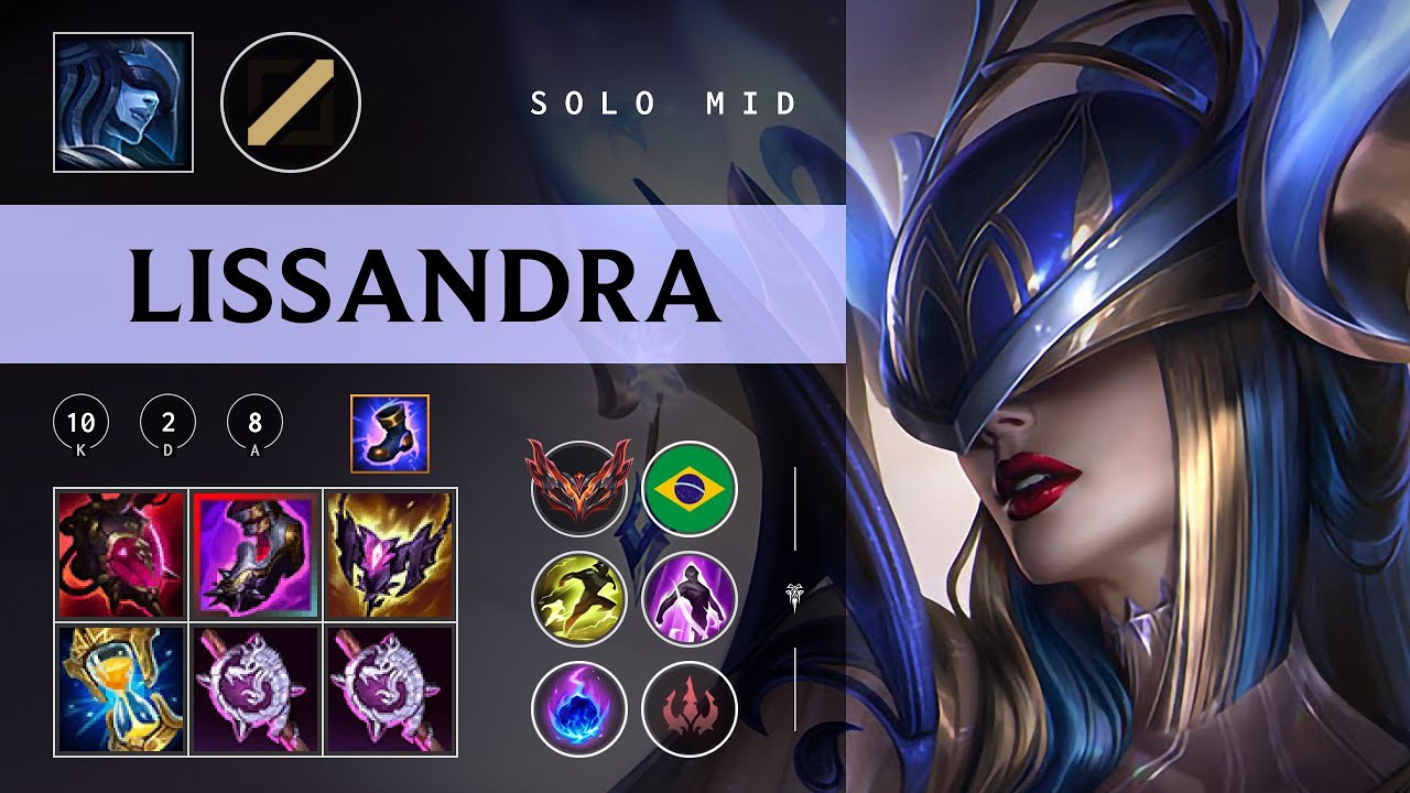 Lissandra Mid vs Zed - BR Grandmaster Patch 26.01