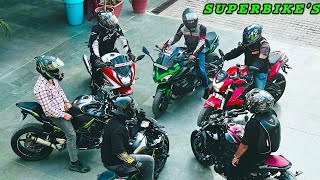 Crazy Superbike Sunday Ride🥵 | Superbike Drag | Loudest Superbike | Z900,Z800,Benelli 600