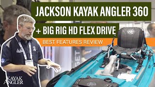 Jackson Kayak Angler 360 + Big Rig HD Flex Drive  🎣 📈 Specs & Features Review and Walk-Around 🏆