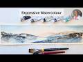 Loose &amp; Expressive Watercolour Mountains | Abstract Painting Tutorial