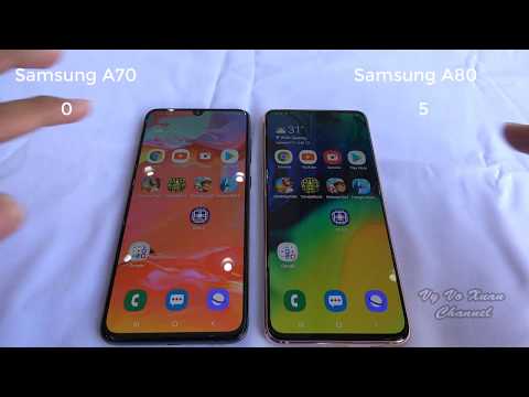 Samsung Galaxy A70 vs Samsung Galaxy A80