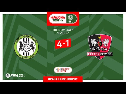 Forest Green Exeter City Goals And Highlights