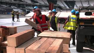 The London 2012 Olympic Bell Arrives Home