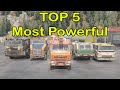 Top 5 SnowRunner - Most Powerful Vehicles (Truck and Heavy Equipment)