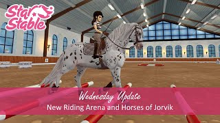 Star Stable Online; Wednesday Update ~ New Riding Arena and Horses of Jorvik