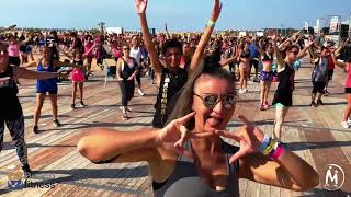 Macumba® fitness dance - Bibione Beach Fitness 2020 Convention palco Radio Deejay