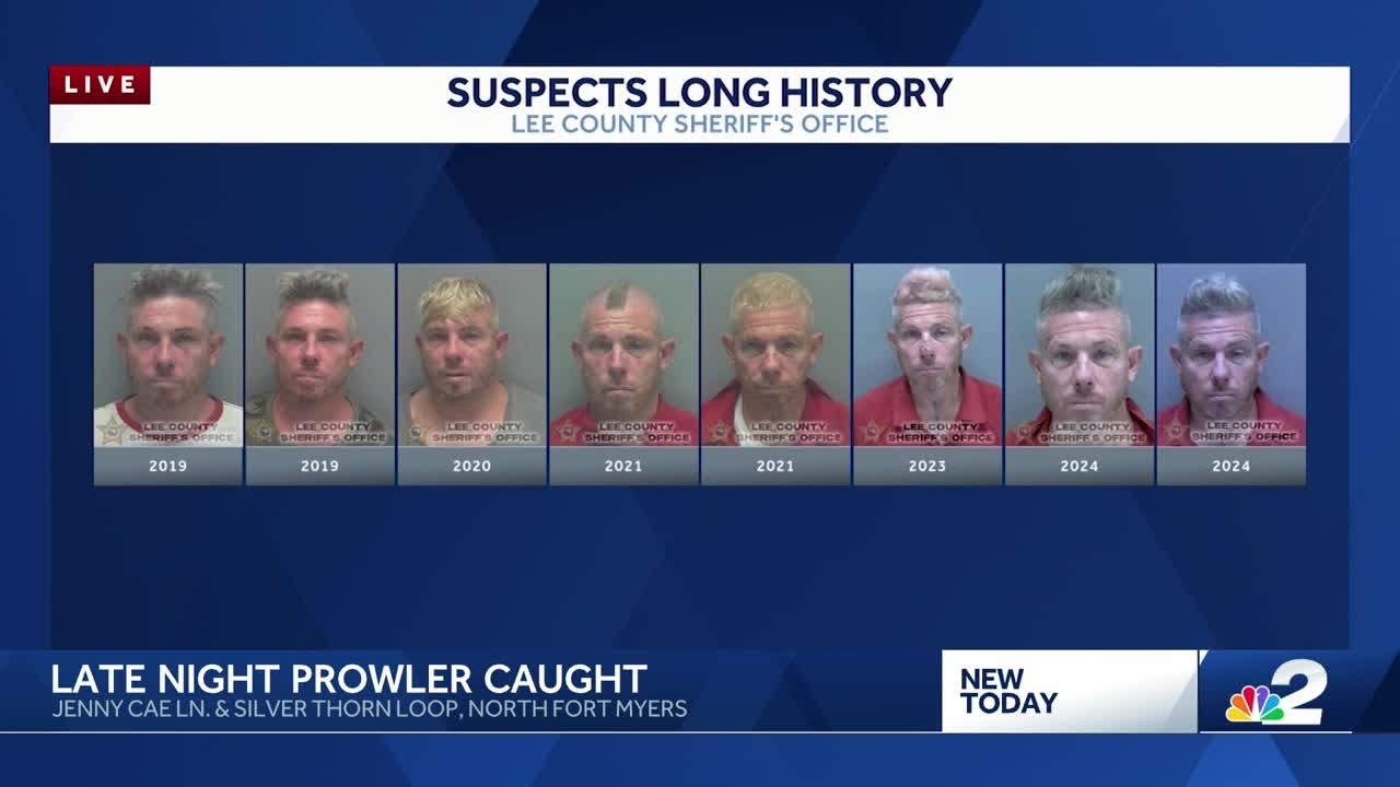 Man arrested after being accused of prowling in North Fort Myers ...