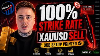 🚨 100% WIN RATE TODAY ON XAUUSD 🔥 | This ORB Setup Printed PERFECTLY 📉💰