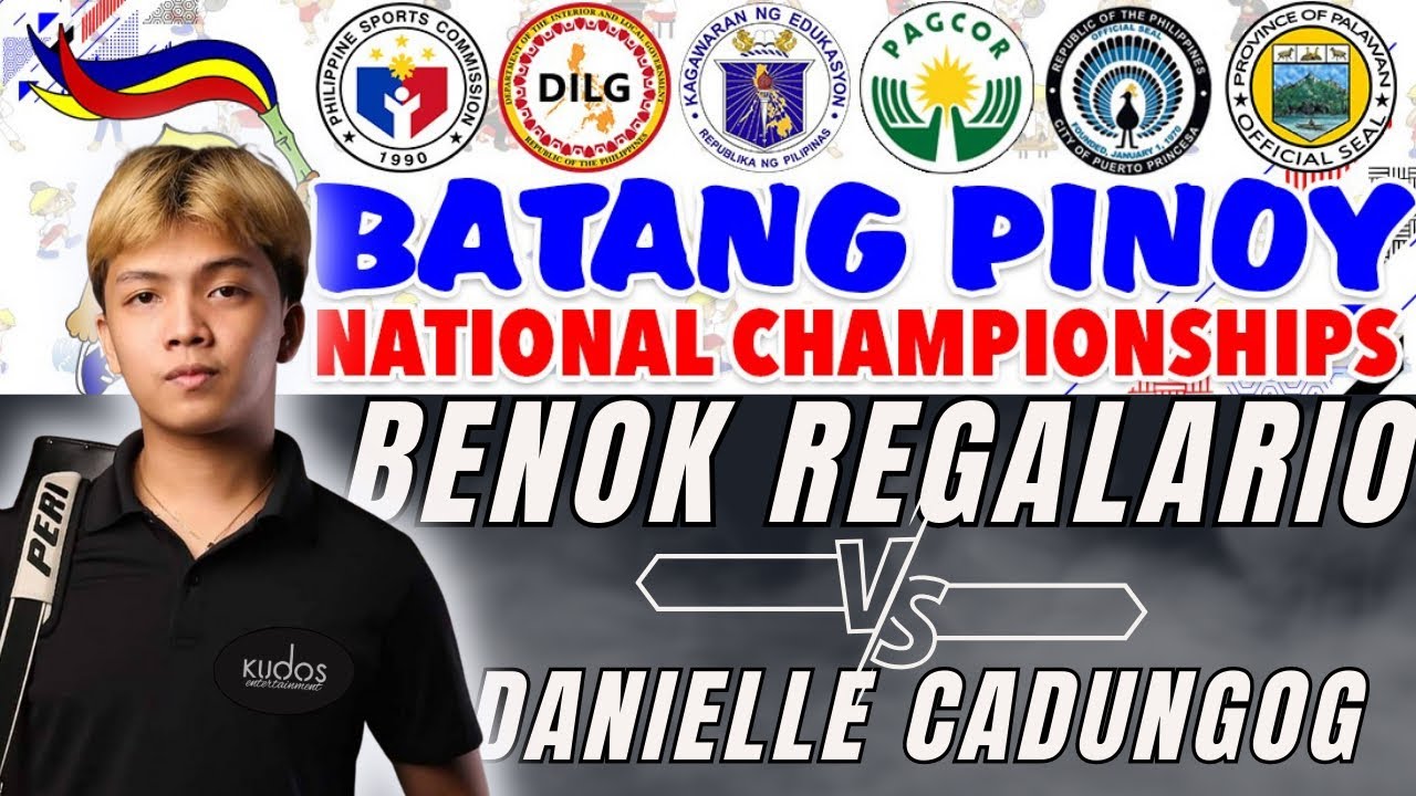 Bernie Benok Regalario of Parañaque vs Danielle Cadungog of General Santos | Batang Pinoy 2019