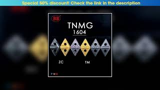 Flash Sale BB TNMG SNMG CNMG VNMG Turning Insert TNMG1604 CNC Carbide Lathe Tool Negative Cutting M