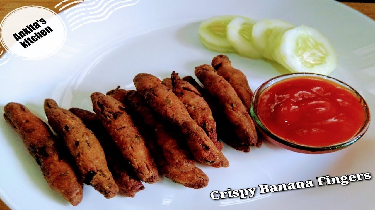 Banana Fingers | Easy starter/Snacks Recipe by Ankita