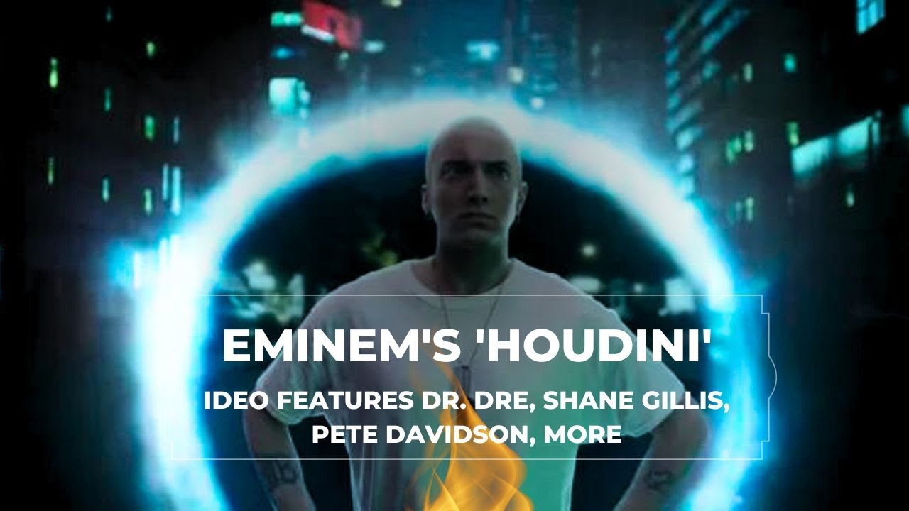 Eminem's 'Houdini' video features Dr. Dre, Shane Gillis, Pete ...