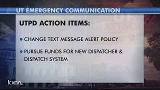 UT student government wants UTPD to improve responsiveness of text alerts