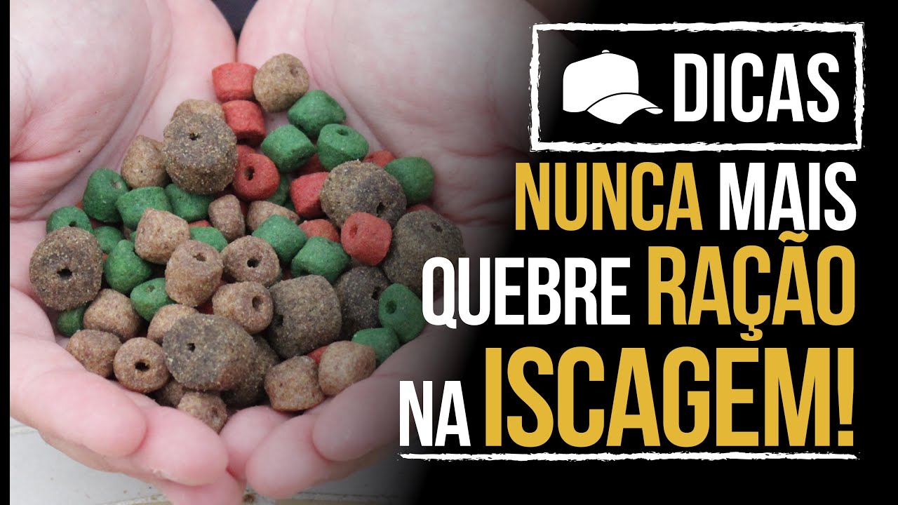 NUNCA MAIS QUEBRE RAÇÃO NA HORA DE ISCAR! (DICA)