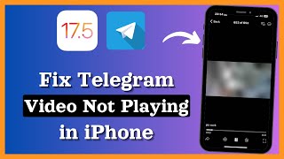 How to Fix Telegram Videos not playing on iPhone [100% Working Method]