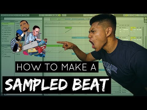 The BEST way to make a SAMPLED hip hop beat