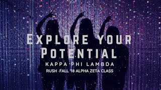 Fall 2018 | Recruitment: Explore Your Potential