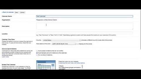 Customize and Embed a Google Calendar