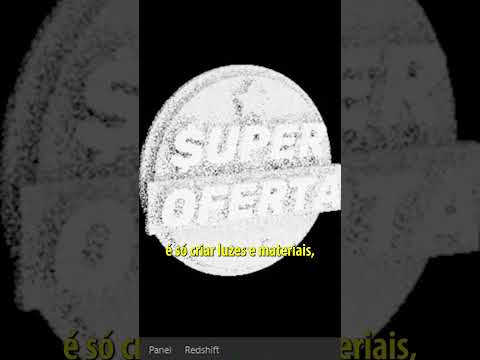 Como fazer SELO 3D no Cinema 4D #shorts